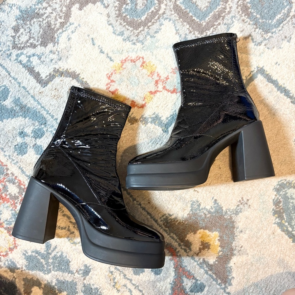 Free People | Double Stack Platform Boot - image 2